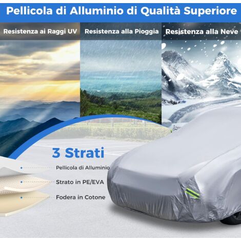 Custodia Protettiva Pfiff Per Timone Di Rimorchio E Roulotte – Impermeabile Con Strisce Riflettenti