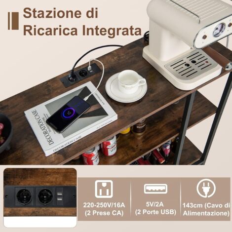 Portabottiglie Industriale Da Parete Per 39 Bottiglie Con Porta Calici Portabottiglie A 2 Livelli Per Bar Da Cucina 85155739