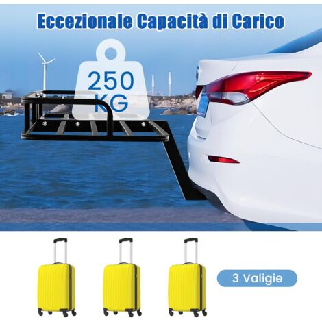 Borsa Da Trasporto Maxxhaul Per Portapacchi - 119x50x50cm, Impermeabile, Con Cinghie - Foto 8