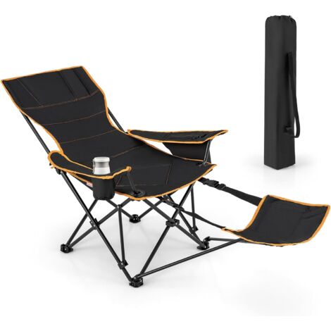Chaise Pliante De Camping HB SPORT Avec Sac – Pliable Pour Plage, Pêche, Extérieur