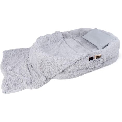 Coperta Impermeabile Per Cani CareCooo - Morbida, Calda E Lavabile, Taglia S Grigia 60x90cm