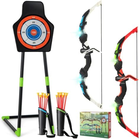 Set Arco E Frecce Per Bambini VEVOR - Con Bersaglio, Faretra, Luci, 0.89 Kg, Per Bambini 6+ - Foto 12
