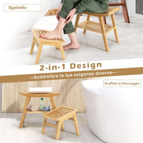 TONGFENG Poggiapiedi Sgabelli per bambini | Passeggiata piede per bambini | Sgabello da bagno Sgabello da WC impilabile per tutto piccolo sgabello da toilette per bagno e WC