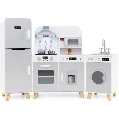 COSTWAY Cucina Giocattolo per Bambini, Cucina per Bambini con
