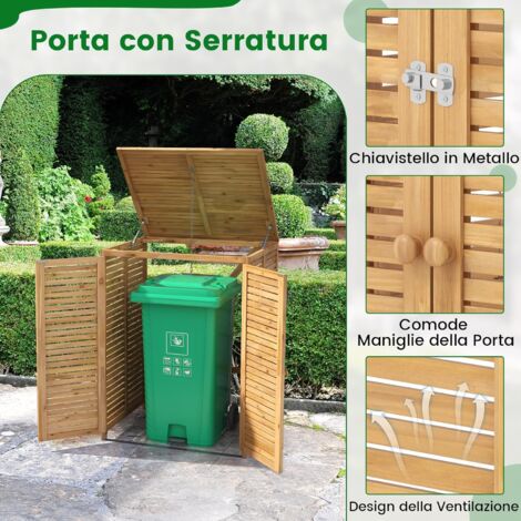 Curver Separatore Di Rifiuti Pattumiera Contenitore Per Rifiuti Secchio Per Immondizia 25l 93555044
