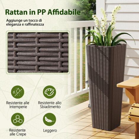 DARENYI 48 Pezzi Piedini Invisibili per Vasi, Piedini per Vasi da Fiori Antiscivolo per Interni Ed Esterni Fiori e Piante Sottobicchieri Vaso di Fiori per Evitare Graffi sul Pavimento