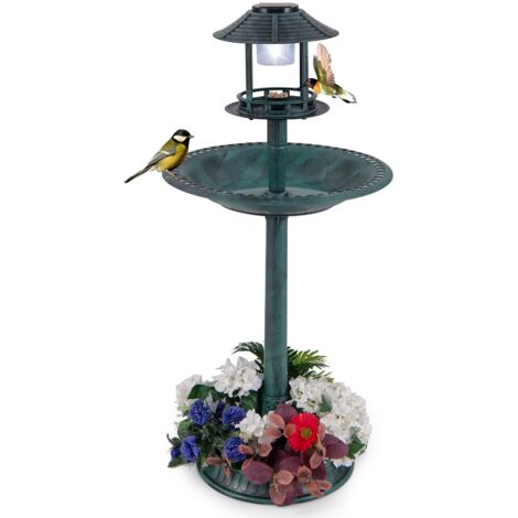 Wild Wings Mangiatoia In Metallo Per Uccelli Selvatici: Decorativa A Gabbia Per Torte Di Sugna - Con Gancio Anti-Scoiattolo - Nero, Perfetta Per Esterni E Giardino - 2