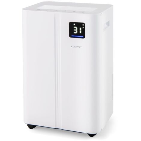 Deumidificatore Portatile 1.3L Con Sbrinamento Automatico, Timer 4-24h, Luce Ambiente E Spegnimento Automatico – Silenzioso (<30 DB)