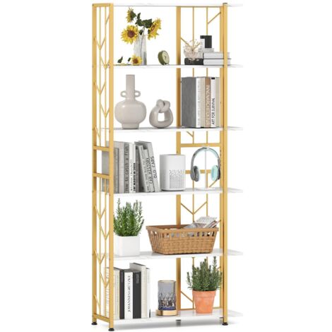 Librerie in metallo dal design moderno per soggiorno
