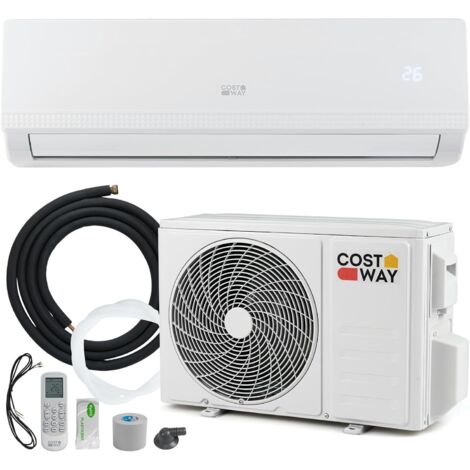 Condizionatore d'aria monosplit reversibile COSTWAY 9000BTU-2,6 kW-R32-A++/Timer 24 ore (1/5)