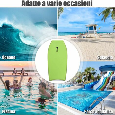 Tavola Da Surf Gonfiabile KAHOO Con Manici - 75x52x15 Cm, Blu, Per Adulti E Sport Acquatici - Foto 5