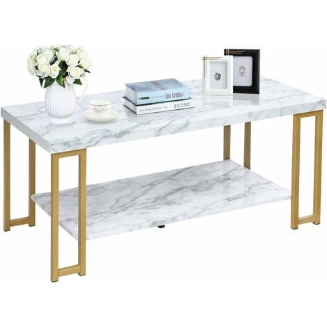 Tavolino salotto in legno bianco frassinato e piano in vetro, tavolini  soggiorno design moderni misura 90x60x41