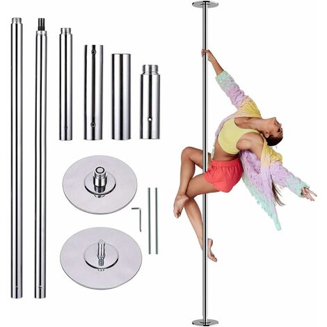 palo per pole dance acciaio professionale regolabile di altezza dancing Fitness 