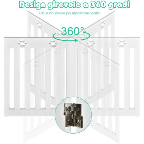 COSTWAY Recinzione da Giardino 33 cm (L) x 61 (A) 15/25 Pannelli, Barriera per Aiuole in Metallo Antiruggine e Robusto, Cancello da Esterno Pieghevole per Giardino, Orto ed Cortile (25 COSTWAY Recinzione da Giardino 33 cm (L) x 61 (A) 15/25 Pannelli, Barriera per Aiuole in Metallo Antiruggine e Robusto, Cancello da Esterno Pieghevole per Giardino, Orto ed Cortile (25