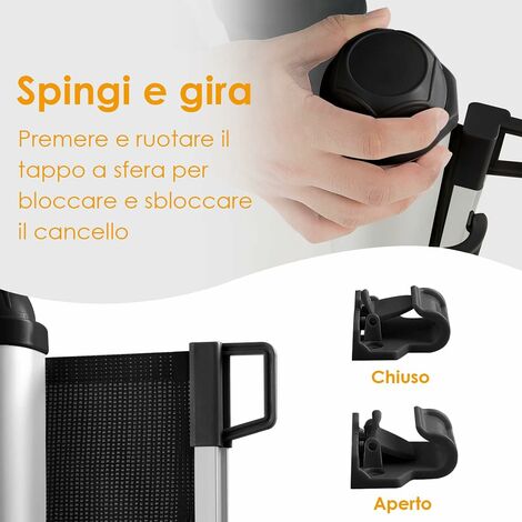 EGFheal, barriera di sicurezza per cani e auto, pratica rete per separare  il bagagliaio per animali domestici, con barriera di sicurezza, con bambini  e animali domestici, colore nero, 120 cm x 70