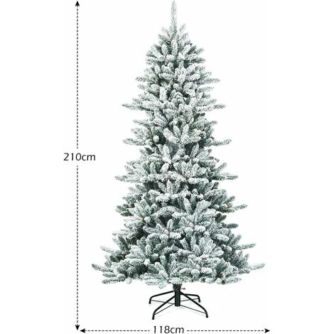 Albero di Natale artificiale realistico da 180 cm per ogni ambiente