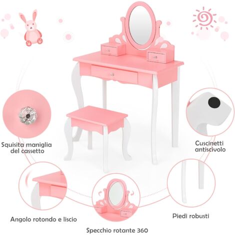 GLADHÖJDEN / NILSERIK tavolo e sgabello per seduta attiva, antracite