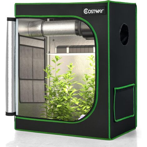 Outsunny Tenda Da Coltivazione Idroponica In Mylar E Oxford 600D Per - Foto 11