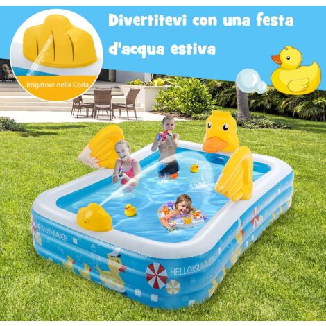 Set Piscina Fuori Terra Gonfiabile - 457x107 Cm | Bestway Alia