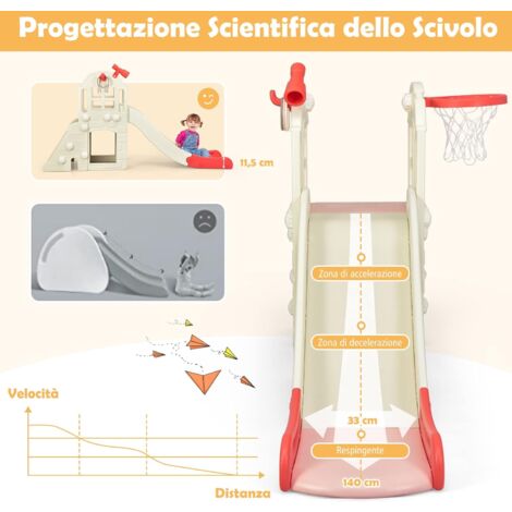 Gioco All'aperto 3 In 1 Per Bambini Con Dinosauri | Lancia Razzi + Lancio Anelli + Salto Musicale | Giocattolo Educativo Per Bimbi 3+ Anni - 5