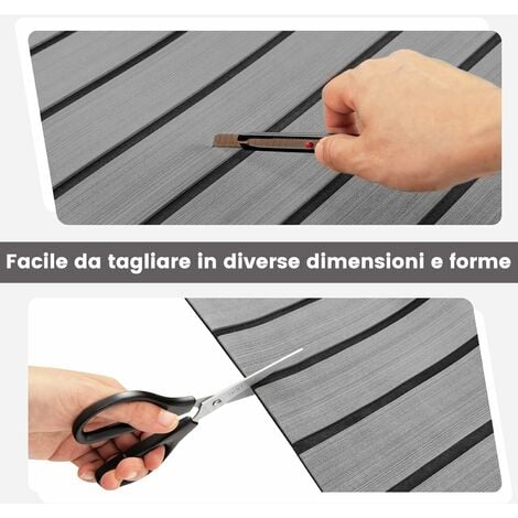 Pavimento Pvc Schiumato Morbido Tappeto Rotolo Rivestimento Design Parquet  Legno Laminato - 50x500 cm