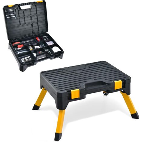Sgabello pieghevole in polipropilene H 39 cm p. max 150 kg acquista da OBI