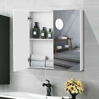 COSTWAY Armadietto Da Bagno, Mobile Di Legno Multifunzionale, Con 2 Cassetti Rimovibili, Scaffale Per Casa Ufficio Hotel, 30 X 30 X 89 Cm (Nero