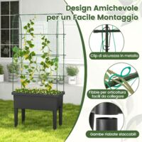 Fioriera autoirrigante con foro di drenaggio vaso da fiori