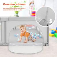 Dripex Box per Babini 127x127 c, Recinto per Babini, box bibo con