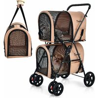 Trolley zaino 2 in 1 per piccoli animali domestici 36x30x49 cm Rosa –  acquista su Giordano Shop