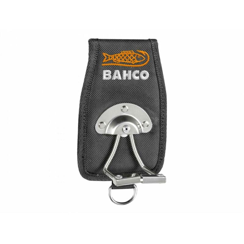 Bahco Gürtelhalter für Hämmer mit 1 Sicherungsring zur Befestigung an  Sicherungsleinen 120 mm x 70 mm x 180 mm