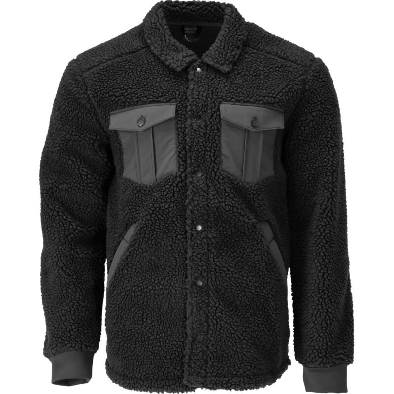 mascot faserpelz schwarz