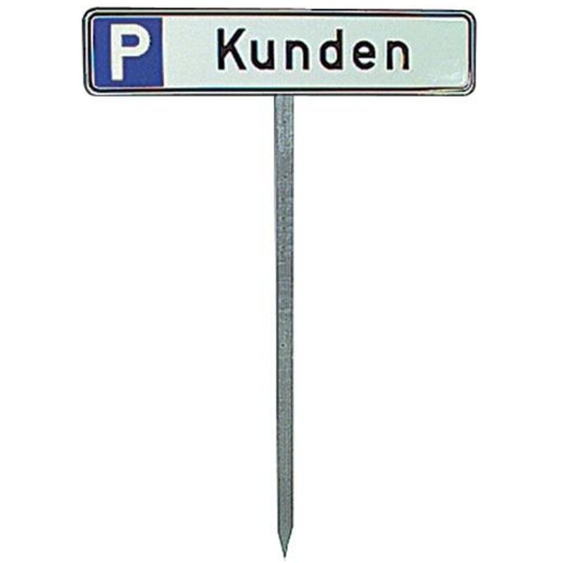 Einschlagpfosten H750 mm, für Parkplatzschild