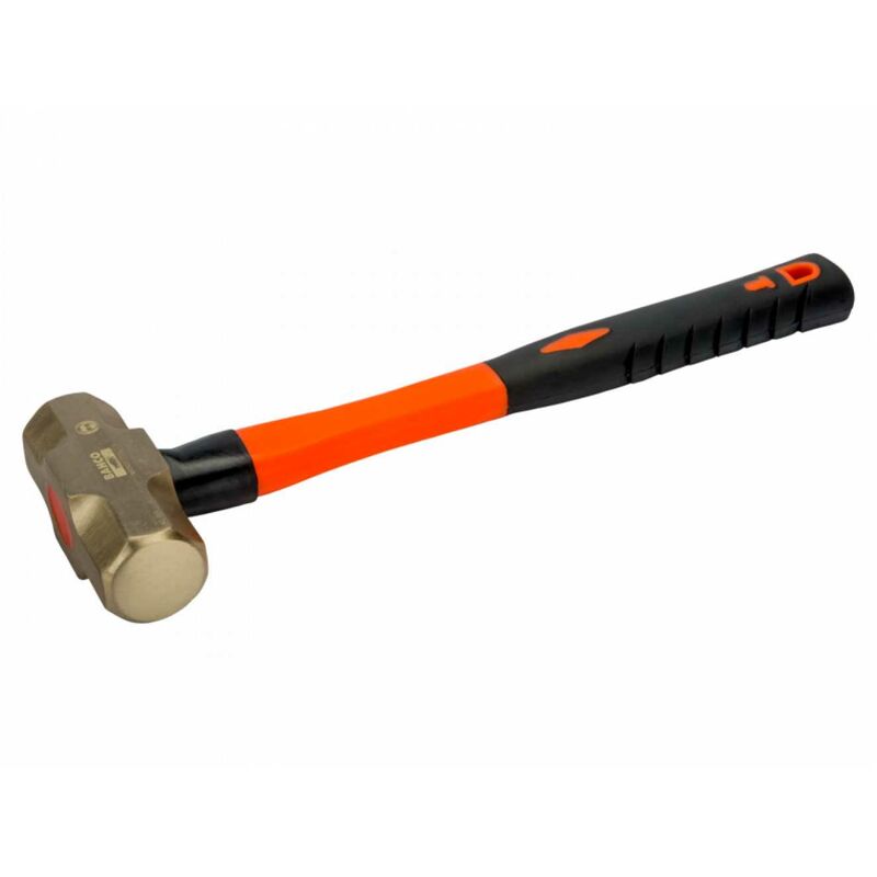 Bahco Vorschlaghammer mit Aluminiumbronze-Kopf und Fiberglas-Griff,  funkenfrei, 6,8 kg | Hammer
