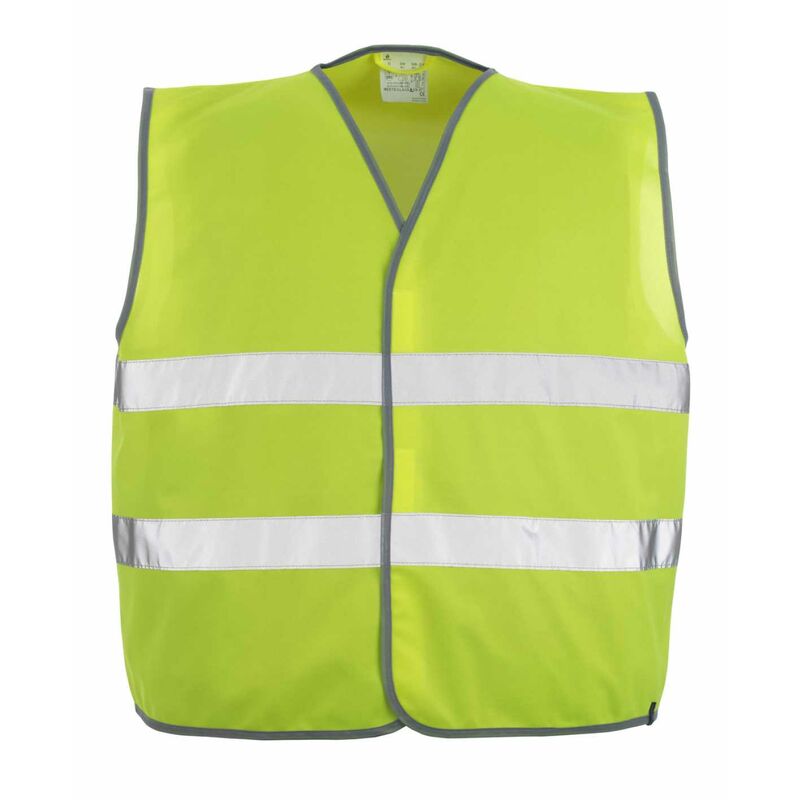 Draußen Hi Viz Warnweste Weste Signalweste Sicherheitsweste Arbeitsweste Jacke 
