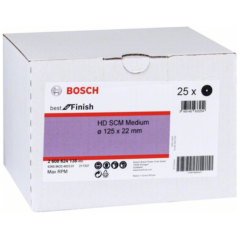 Bosch SCM Vliesscheibe medium 125 mm 