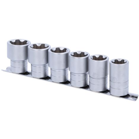 1/2" Torx-E-Plus Stecknuss-Satz, 6-tlg, EPL22-EPL32 (1/3)