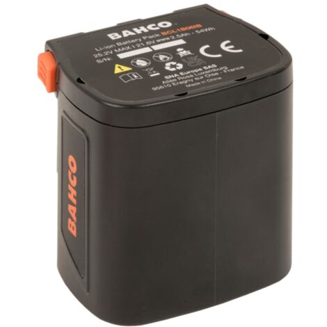 Bahco Lithium-Ionen-Akku 54 Wh für elektrische Baum- und Rebschere BCL25IB