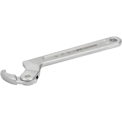 Bahco Verstellbarer Stift-Hakenschlüssel, 50 bis 120 mm, mit Chrom-Beschichtung, 295 mm (1/4)