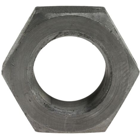 Reidl DIN 934 Sechskantmuttern, M 24 x 2,  6 / 6 Au Linksgewinde Fein blank