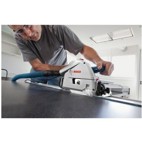 Bosch Tauchsäge GKT 55 GCE, incl. Kreissägeblatt, Zubehör, Karton