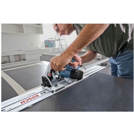 Bosch Tauchsäge GKT 55 GCE, incl. Kreissägeblatt, Zubehör, Karton