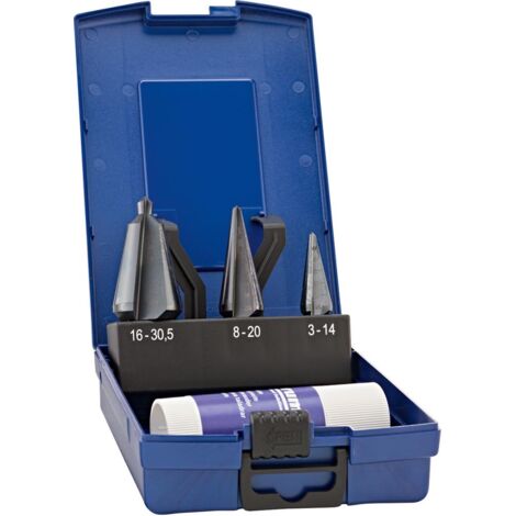 Bohrcraft Blechschälbohrer Set – Hochwertiges HSS-G Bohrerset In Metallkassette Für Präzises Bohren In Metall