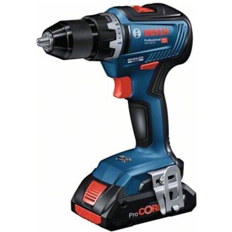 Bosch Profi Set 18V: GSR 18V-55, GWS 18V-7, GBH 18V-22, 2x Akku 4 Ah, Schnellladegerät, Tasche