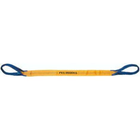Hebeband aus Polyester Länge: 4m Bandbreite: 75mm 2000kg grün (1/5)