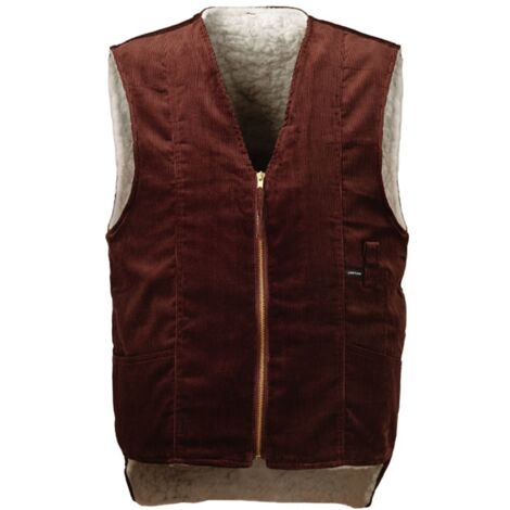 Craftland Cordweste Webfell Gr. L braun (1/4)