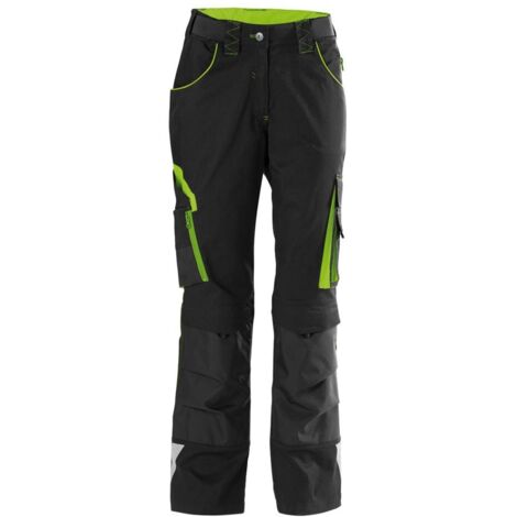 Fortis Bundhose Damen PERFORMANCE 24 Gr.54 schwarz/limette (1/3)