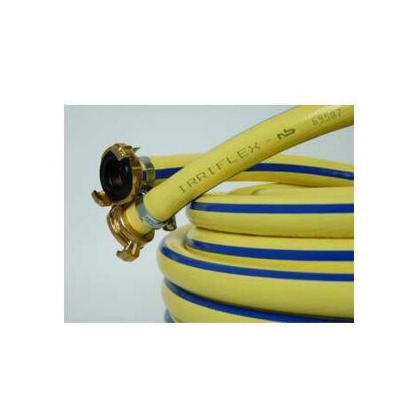 2x GEKA-Kupplung gelb Qualitätsschlauch Wasserschlauch Gartenschlauch 3/4" 25m 