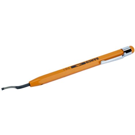 Bahco 10 mm Aluminium-Stift-Entgrater 143 mm