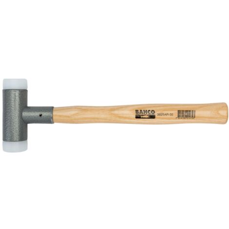 Bahco Rückschlagfreier Hammer mit Holzstiel, 550 g